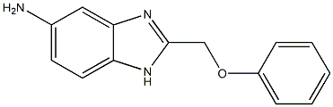 2-(phenoxymethyl)-1H-benzimidazol-5-amine Structure