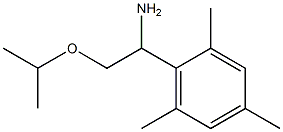 2-(propan-2-yloxy)-1-(2,4,6-trimethylphenyl)ethan-1-amine Structure