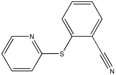 2-(pyridin-2-ylsulfanyl)benzonitrile Structure