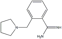 2-(pyrrolidin-1-ylmethyl)benzenecarboximidamide 구조식 이미지