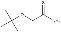 2-(tert-butoxy)ethanethioamide 구조식 이미지