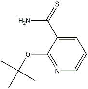 2-(tert-butoxy)pyridine-3-carbothioamide 구조식 이미지