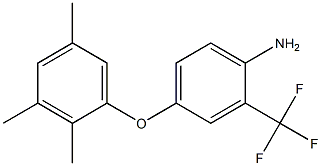 2-(trifluoromethyl)-4-(2,3,5-trimethylphenoxy)aniline 구조식 이미지
