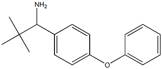 2,2-dimethyl-1-(4-phenoxyphenyl)propan-1-amine Structure