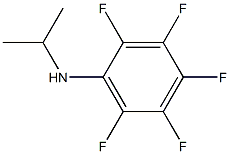 2,3,4,5,6-pentafluoro-N-(propan-2-yl)aniline 구조식 이미지
