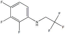 2,3,4-trifluoro-N-(2,2,2-trifluoroethyl)aniline Structure