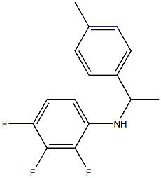 2,3,4-trifluoro-N-[1-(4-methylphenyl)ethyl]aniline Structure
