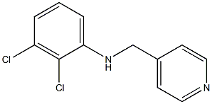 2,3-dichloro-N-(pyridin-4-ylmethyl)aniline 구조식 이미지
