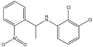 2,3-dichloro-N-[1-(2-nitrophenyl)ethyl]aniline 구조식 이미지