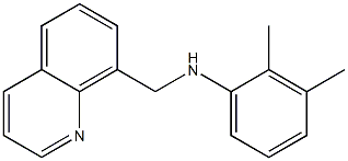 2,3-dimethyl-N-(quinolin-8-ylmethyl)aniline 구조식 이미지
