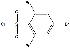 2,4,6-tribromobenzene-1-sulfonyl chloride Structure