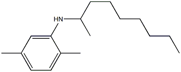 2,5-dimethyl-N-(nonan-2-yl)aniline Structure