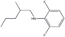 2,6-difluoro-N-(2-methylpentyl)aniline Structure