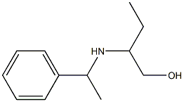 2-[(1-phenylethyl)amino]butan-1-ol Structure