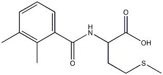 2-[(2,3-dimethylbenzoyl)amino]-4-(methylthio)butanoic acid Structure