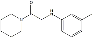 2-[(2,3-dimethylphenyl)amino]-1-(piperidin-1-yl)ethan-1-one Structure