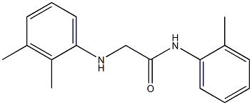 2-[(2,3-dimethylphenyl)amino]-N-(2-methylphenyl)acetamide 구조식 이미지