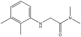 2-[(2,3-dimethylphenyl)amino]-N,N-dimethylacetamide Structure