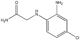 2-[(2-amino-4-chlorophenyl)amino]acetamide 구조식 이미지