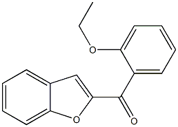 2-[(2-ethoxyphenyl)carbonyl]-1-benzofuran 구조식 이미지