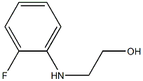 2-[(2-fluorophenyl)amino]ethan-1-ol Structure