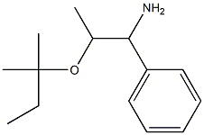 2-[(2-methylbutan-2-yl)oxy]-1-phenylpropan-1-amine Structure