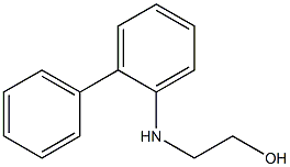 2-[(2-phenylphenyl)amino]ethan-1-ol Structure