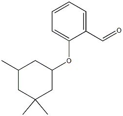 2-[(3,3,5-trimethylcyclohexyl)oxy]benzaldehyde 구조식 이미지