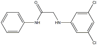 2-[(3,5-dichlorophenyl)amino]-N-phenylacetamide Structure