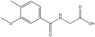 2-[(3-methoxy-4-methylphenyl)formamido]acetic acid Structure