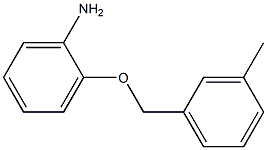 2-[(3-methylbenzyl)oxy]aniline 구조식 이미지