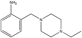 2-[(4-ethylpiperazin-1-yl)methyl]aniline Structure