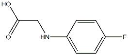 2-[(4-fluorophenyl)amino]acetic acid Structure