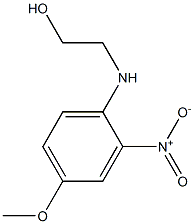 2-[(4-methoxy-2-nitrophenyl)amino]ethan-1-ol Structure