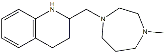 2-[(4-methyl-1,4-diazepan-1-yl)methyl]-1,2,3,4-tetrahydroquinoline Structure