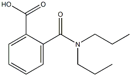 2-[(dipropylamino)carbonyl]benzoic acid Structure