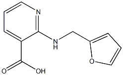2-[(furan-2-ylmethyl)amino]pyridine-3-carboxylic acid 구조식 이미지