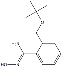 2-[(tert-butoxy)methyl]-N'-hydroxybenzene-1-carboximidamide 구조식 이미지