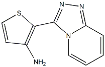 2-[1,2,4]triazolo[4,3-a]pyridin-3-ylthien-3-ylamine Structure