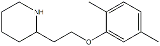 2-[2-(2,5-dimethylphenoxy)ethyl]piperidine Structure