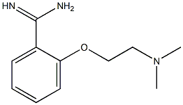 2-[2-(dimethylamino)ethoxy]benzenecarboximidamide Structure