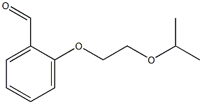 2-[2-(propan-2-yloxy)ethoxy]benzaldehyde Structure