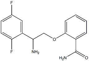 2-[2-amino-2-(2,5-difluorophenyl)ethoxy]benzamide Structure