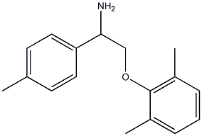 2-[2-amino-2-(4-methylphenyl)ethoxy]-1,3-dimethylbenzene Structure