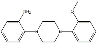2-[4-(2-methoxyphenyl)piperazin-1-yl]aniline Structure