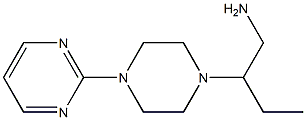 2-[4-(pyrimidin-2-yl)piperazin-1-yl]butan-1-amine Structure