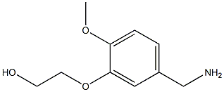 2-[5-(aminomethyl)-2-methoxyphenoxy]ethan-1-ol 구조식 이미지
