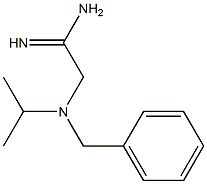 2-[benzyl(isopropyl)amino]ethanimidamide 구조식 이미지