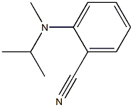 2-[methyl(propan-2-yl)amino]benzonitrile Structure