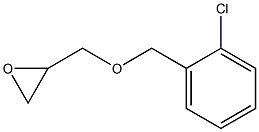 2-{[(2-chlorophenyl)methoxy]methyl}oxirane Structure